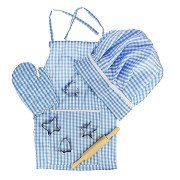 Bigjigs Chef's Keukenset Blauw