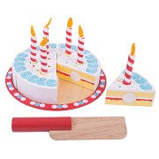 Bigjigs Wooden Birthday Cake