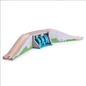 Bigjigs Wooden Rails - Bridge with Waterfall