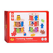 Bigjigs Wooden Stacking Game Teddy Bears.