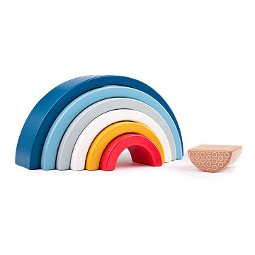 Bigjigs Wooden Stacking Rainbow