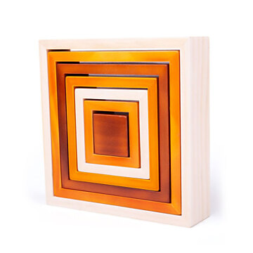 Bigjigs Wooden Square Stacking Toy
