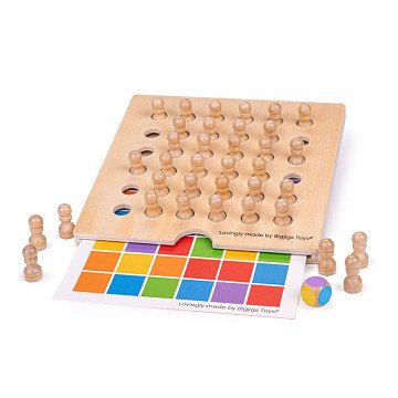 Bigjigs Memo-Spiel zum Ausmalen aus Holz