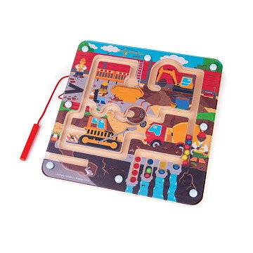 Bigjigs Magnetische Doolhof Spel - Constructie