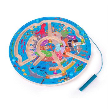 Bigjigs Magnetic Maze Game - Underwater World