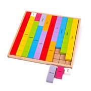 Bigjigs Wooden Maths Game Connecting Numbers