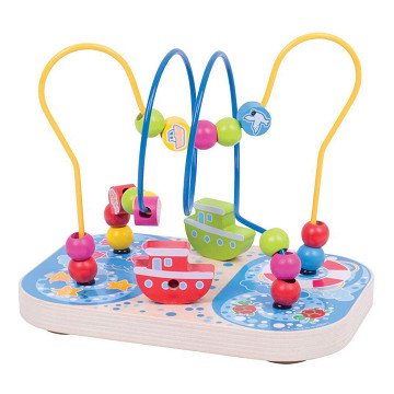 Bigjigs Holzmotorspirale Marine