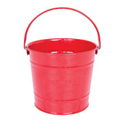 Bigjigs Red Metal Bucket