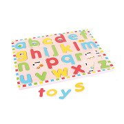 Bigjigs Wooden Puzzle Alphabet, 26pcs.