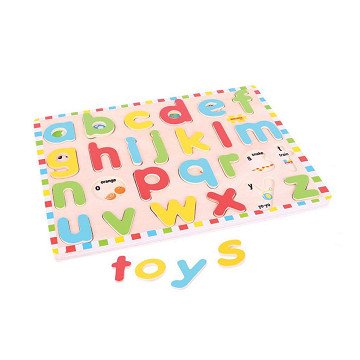 Bigjigs Wooden Puzzle Alphabet, 26pcs.