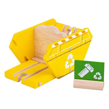 Bigjigs Wooden Recycling Bin