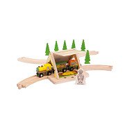 Bigjigs Wooden Rail Safari Tent