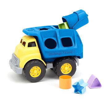 Green Toys formt einen Müllwagen