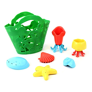 Green Toys Bath Toys in Bag