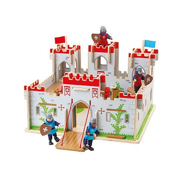 Bigjigs King George Wooden Castle