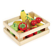 Wooden Fruit in a Crate