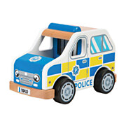 Wooden police car