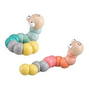Bigjigs Holzwurm - Pastell