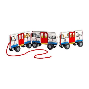 Bigjigs Londoner Zugbus aus Holz