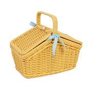 Bigjigs Picknick-Set im Korb, 18-tlg.