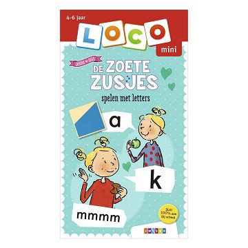 Loco Mini The Sweet Sisters play with letters | 4-6 years