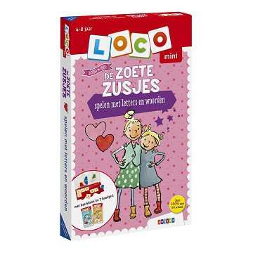 Loco mini The Sweet Sisters play with letters and words 4-8 years