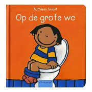 Op de grote wc