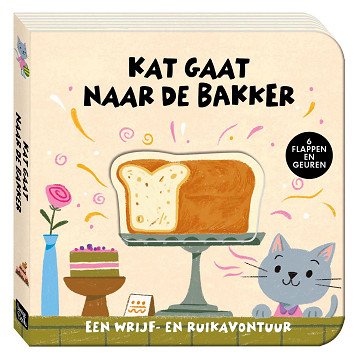 Een Wrijf- en Ruikavontuur - Kat Gaat naar de Bakker