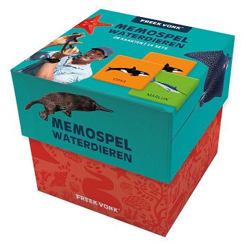 Freek Vonk Memory Game Water Animals