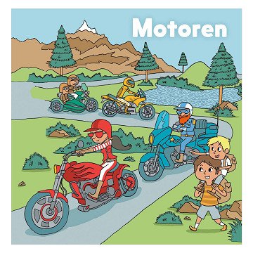 Motorrad-Kinderbuch