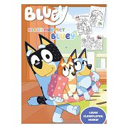 Kleur mee met Bluey