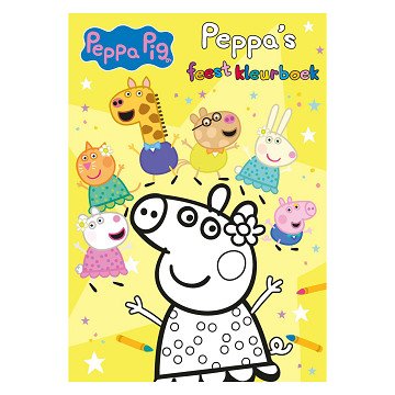 Peppa's feestkleurboek