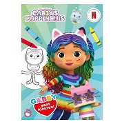 Gabby's dollhouse - Gabby is coloring