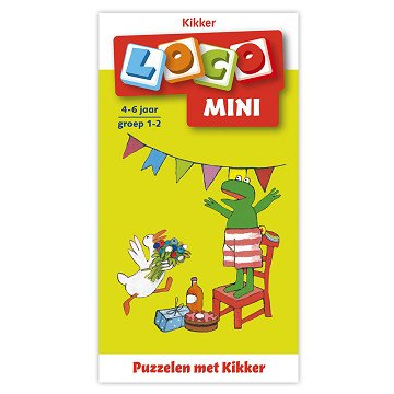 Mini Loco - Puzzelen met Kikker (4-6 jr.)