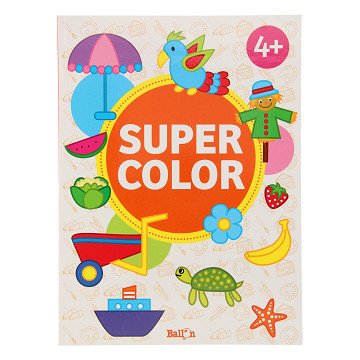 Super Color Coloring Book 4+