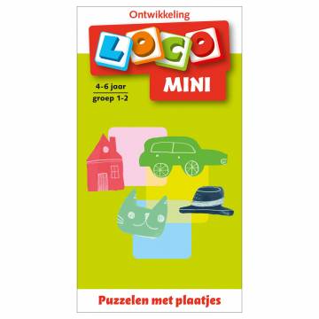 Mini Loco - Puzzelen met plaatjes Groep 1-2 (4-6 jaar)