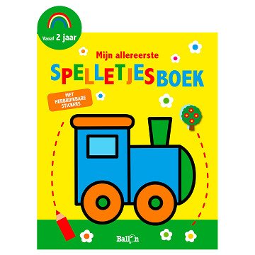 Mijn Allereerste Spelletjesboek - Trein