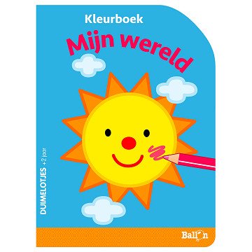 Däumelinchen: Malbuch „Meine Welt“.