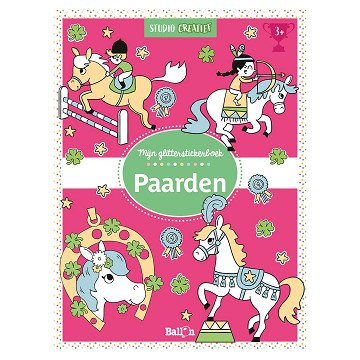 Mijn Glitterstickerboek - Paarden