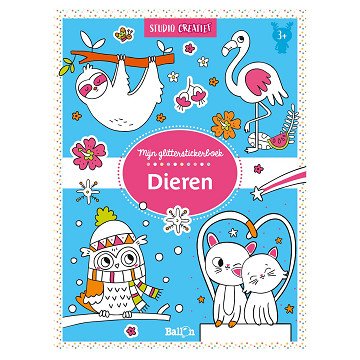 My Glitter Sticker Book - Animals