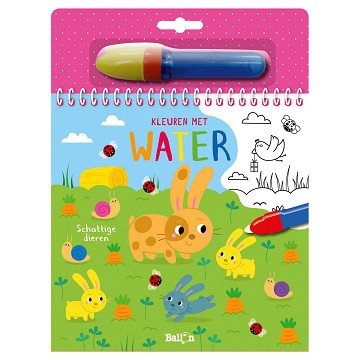 Coloring with Water - Cute Animals