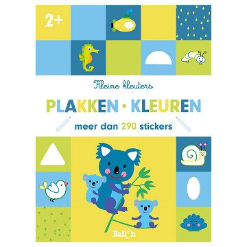 Kleine Kleuters Plakken en Kleuren (2+)