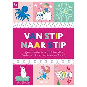 Van stip naar stip - Cijfers verbinden tot 50 (5+)