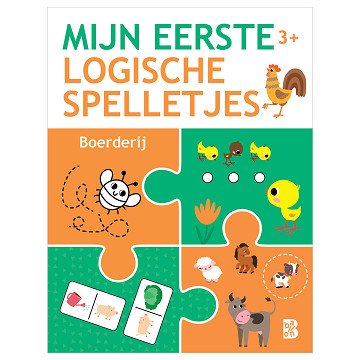 Mijn eerste logische spelletjes 3+ - Boerderij