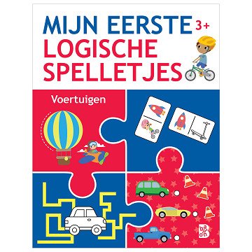 Mijn eerste logische spelletjes - Voertuigen 3+