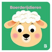 Boerderijdieren - Kartonboek met Wiebeloogjes