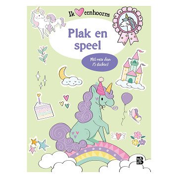 Einhörner-Spielbuch mit Aufklebern