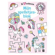 Einhörner Spielblock