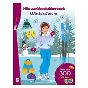 Mein Ankleide-Stickerbuch – Wintertraum