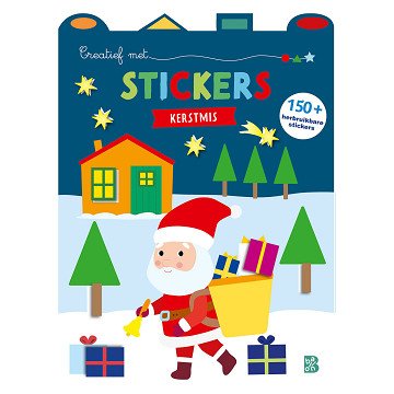 Creative with stickers Christmas Sticker Book